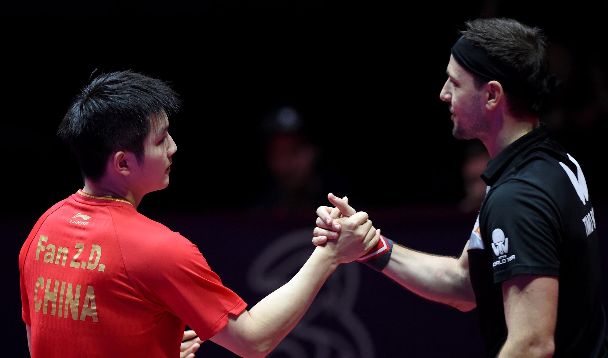 奥地利乒乓球队翻盘日本乒乓球队，奥恰洛夫统治全场