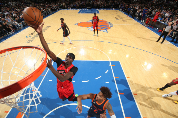 猛龙队遭遇强敌,不敌尼克斯 猛龙队遭遇强敌,不敌尼克斯