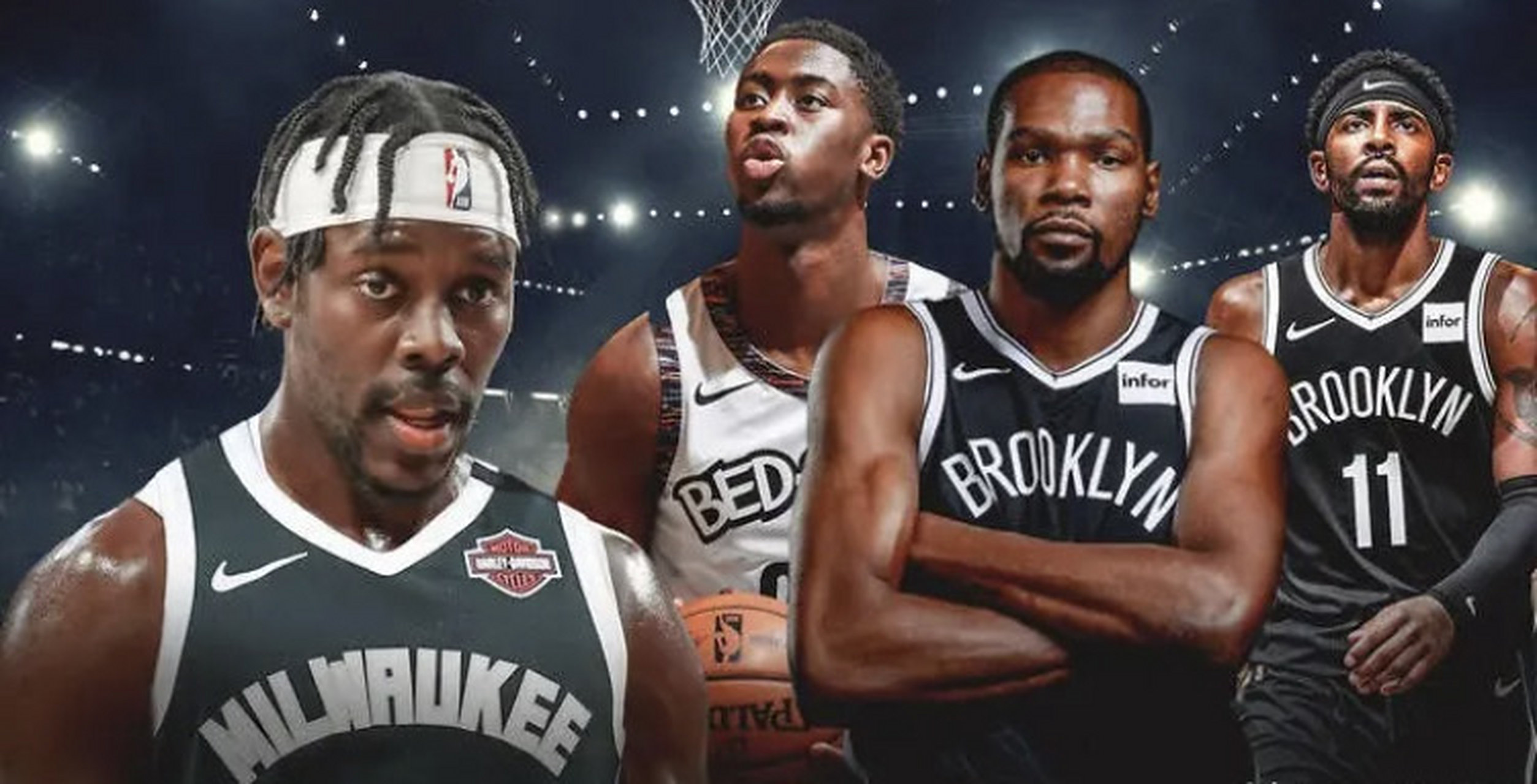 篮网双星合力，狂胜对手晋级次轮